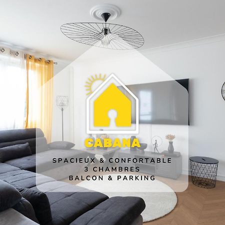 Cabana & Le Grand Appartement Lumineux Macon Bagian luar foto